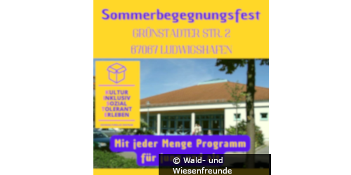 Kiste Sommerbegegnungsfest Startseite mit Copyright