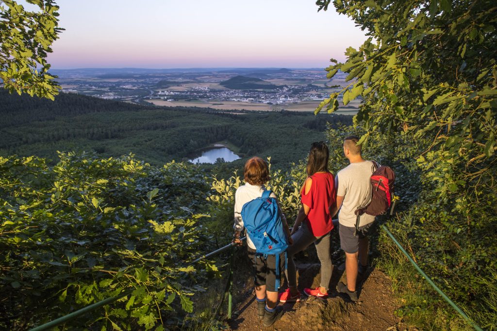 Blick von der TeufelskanzelVulkanregion Laacher See Kappest