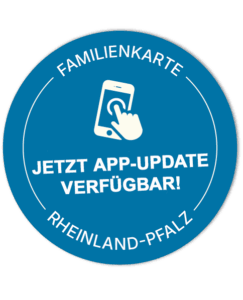 Familienkarte Störer Blau